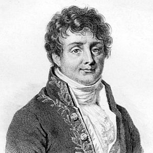Joseph Fourier - Gravure de Julien Léopold Boilly